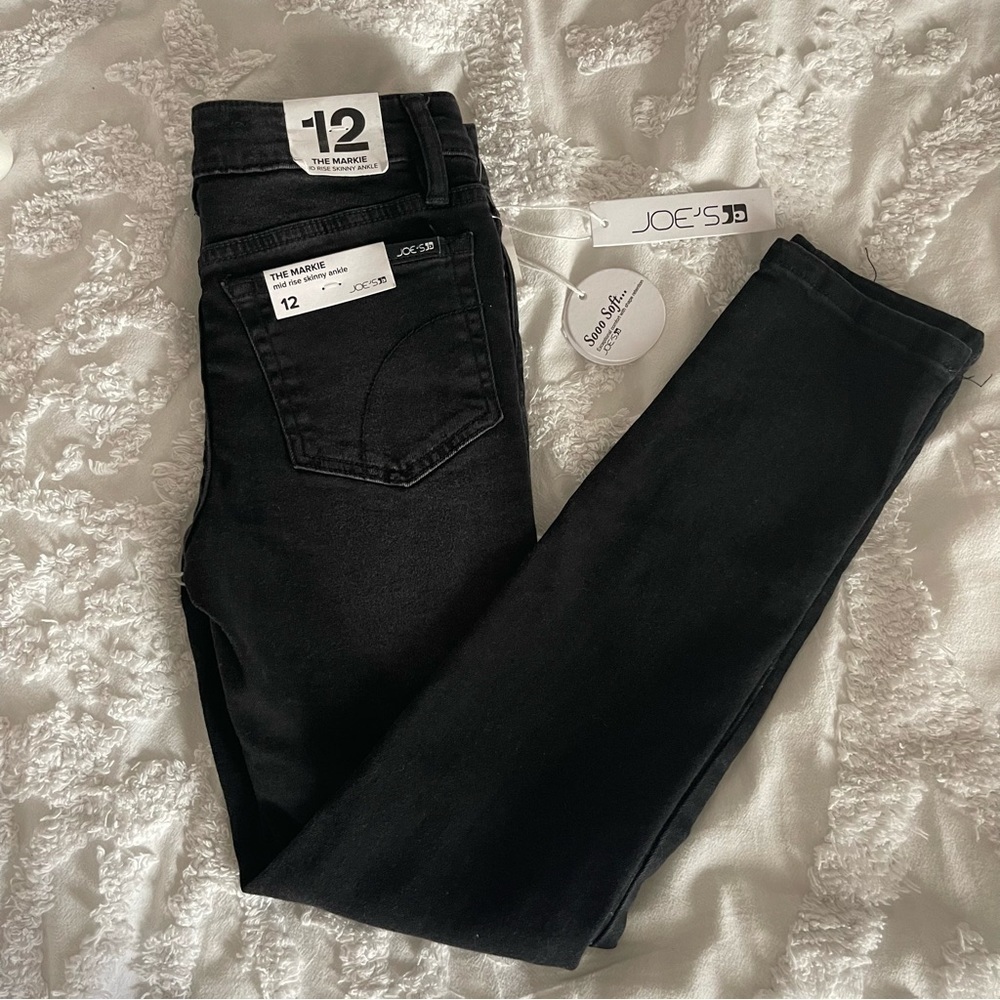 Nwt Joe’s jeans black skinny jeans tween